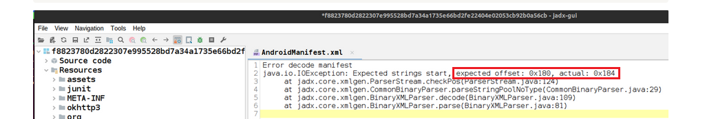 Manifest String Start
